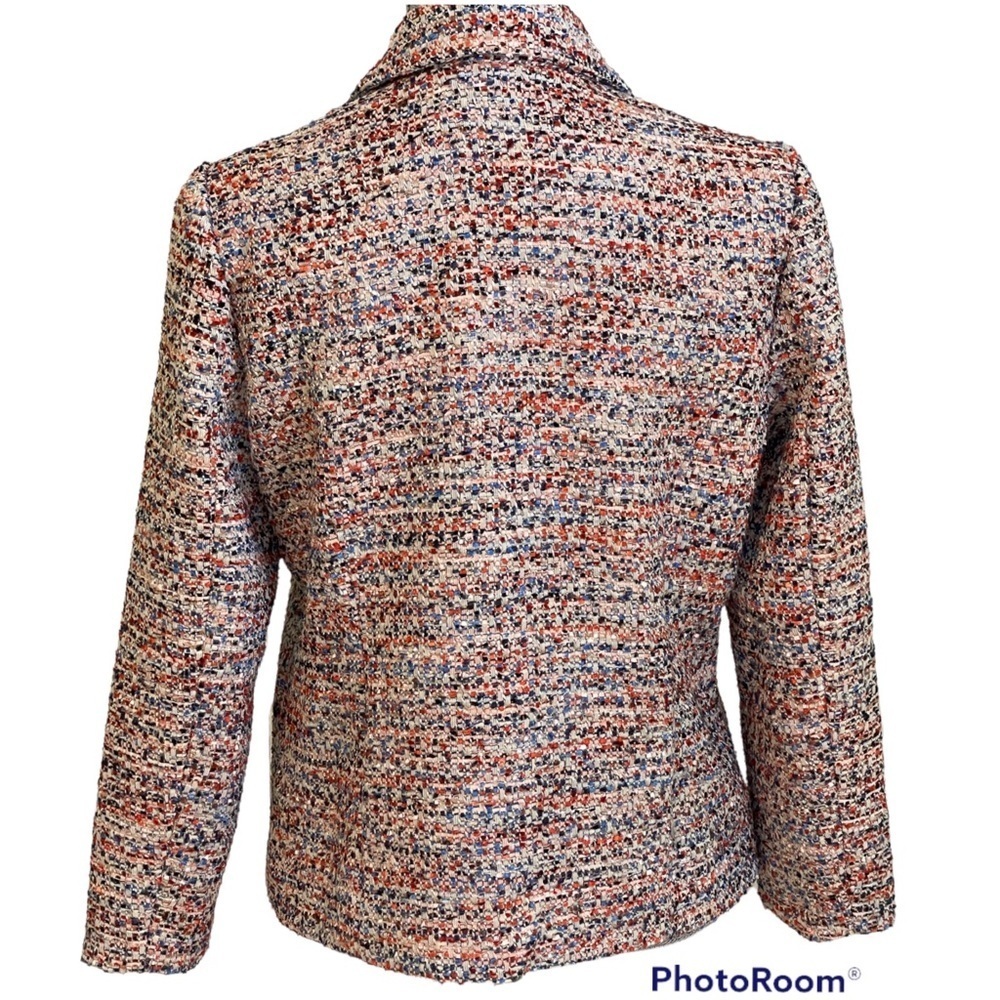 NWOT DRAPER’S & DAMON’S CONFETTI TWEED JACKET SIZE PM - Picture 3 of 6